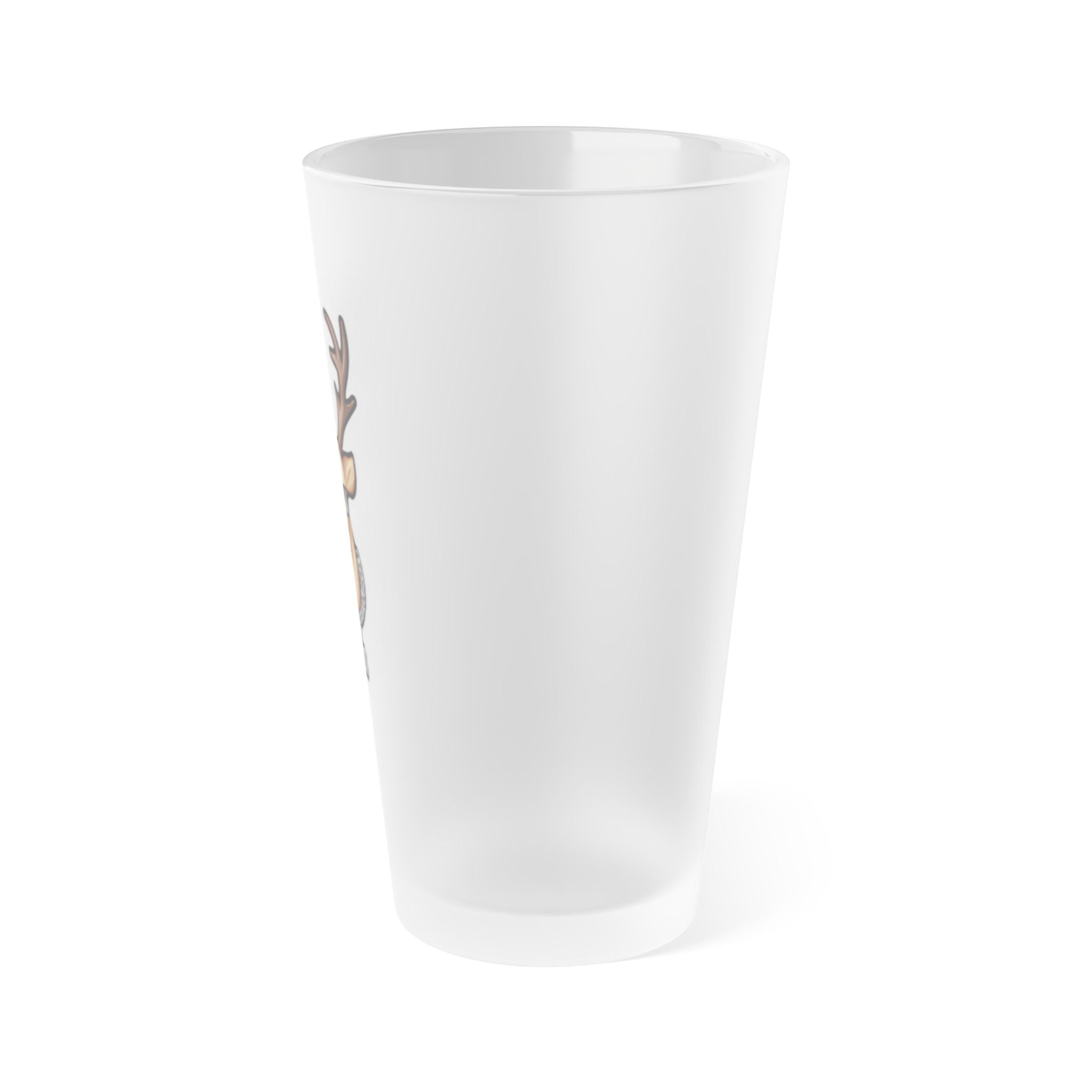 Frosted Pint Glass, 16oz
