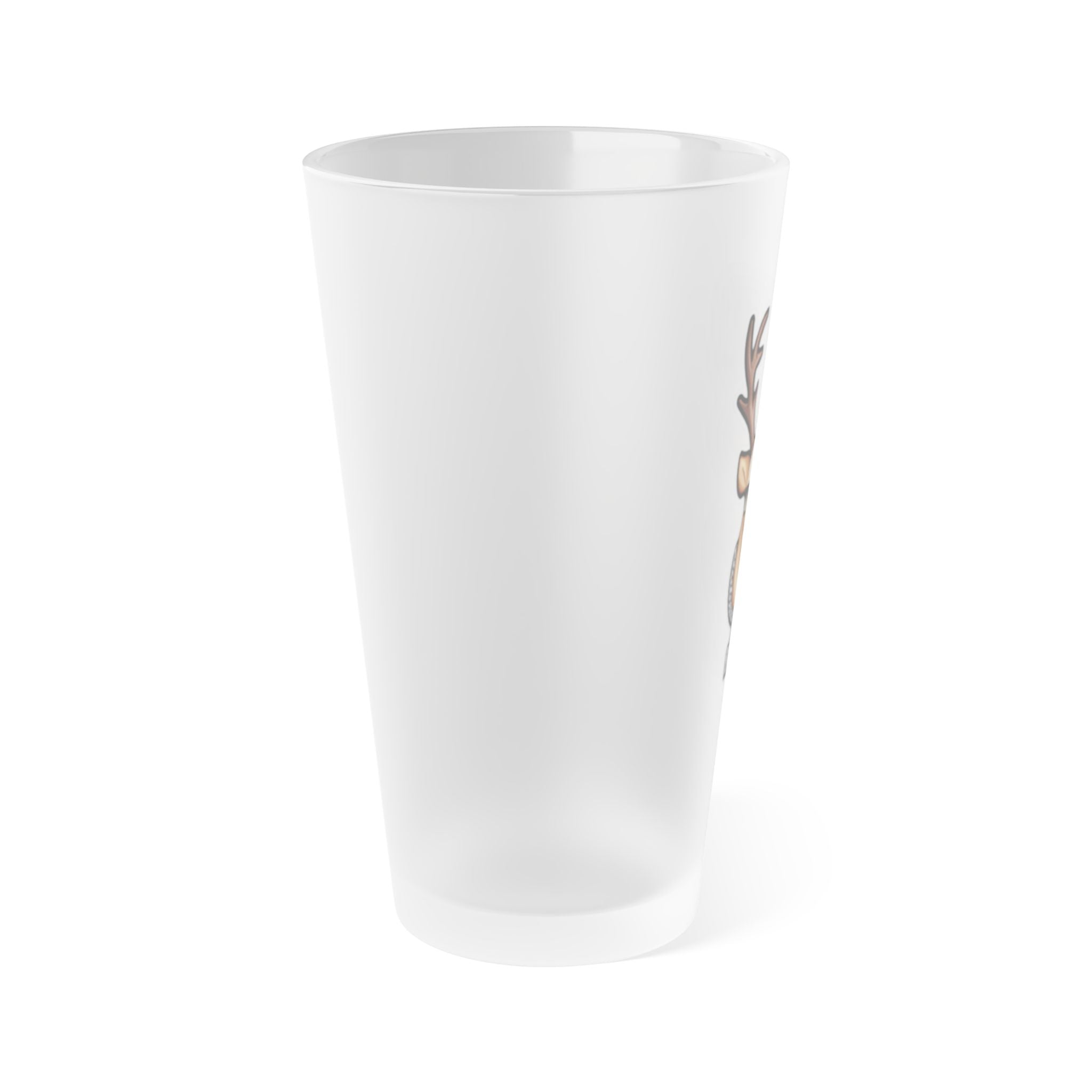 Frosted Pint Glass, 16oz